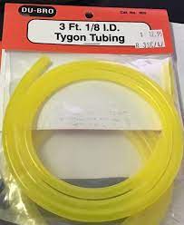 Du-Bro 3Ft. 1/8 I.D. Tygon Tubing #800