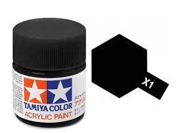 Tamiya Acrylic Paint  X-1 Black