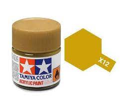Tamiya Acrylic Paint X12 Gold Leaf