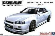 Aoshima Nissan Skyline ER34 25GT URAS''01