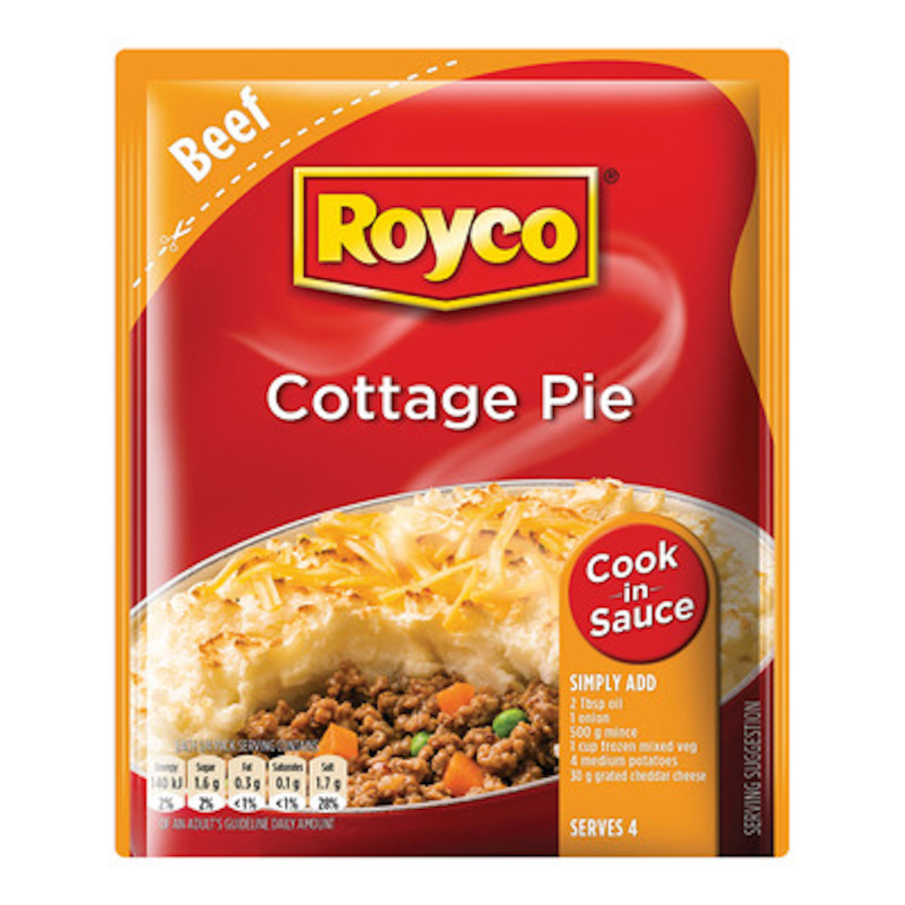 Royco Cook in a Sauce - Cottage Pie 45g