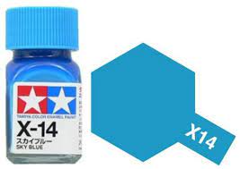 Tamiya Enamel Paint X-14 Sky Blue