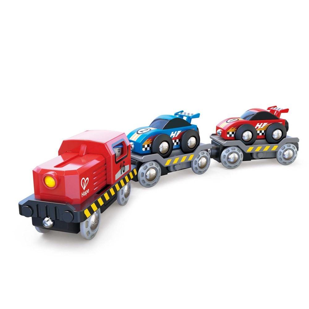 Hape race car transporter