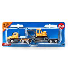 SIKU 1611 Scania Low Loader with Excavator