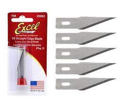 Excel Straight Edge Blade #20002