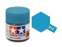 Tamiya Acrylic Paint X-14 Sky Blue 10ml