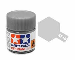 Tamiya Acrylic XF-16 Flat Aluminum