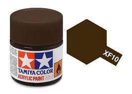 Tamiya Acrylic Paint XF-10 Flat Brown 10ml