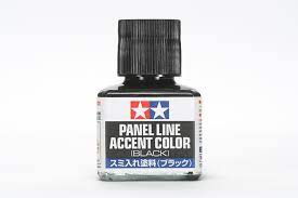 Tamiya panel line accent colour Black