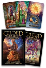 Gilded Tarot cards