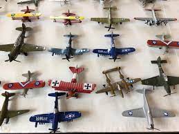 Mini Planes WW11 War planes Metal Decor Model