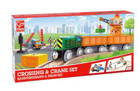 Hape Crossing And Crane Set