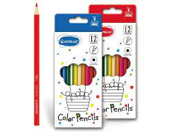 Acmeliae Colour Pencils 12 Colour, Hexagonal