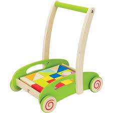 Hape Block and Roll Wagon