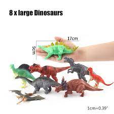 Dinosaurs 17cm Plastic