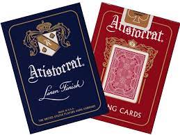 Aristocrat Poker Linen Finish Playing Cards