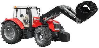 Bruder Massey Ferguson 7624 with Loader