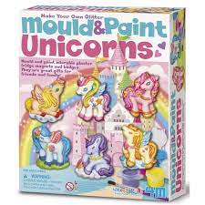 4M Mould and Paint  Unicorns