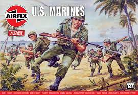 Airfix 1:76 U.S Marines Figures