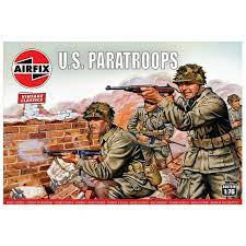 Airfix U.S Paratroops 1.76 scale