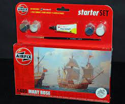 Airfix   1:400 Mary Rose Starter Set