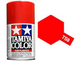 Tamiya Spray Paint Italian Red  TS-8
