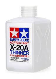 Tamiya Thinner acrylic  250ml X-20A