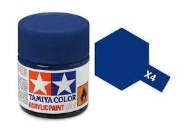 Tamiya Acrylic 10 ml Blue X-4