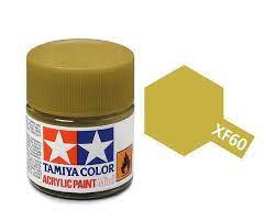 Tamiya Acrylic 10ml XF-60 Dark Yellow