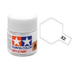 Tamiya Acrylic Paint  X-2 White