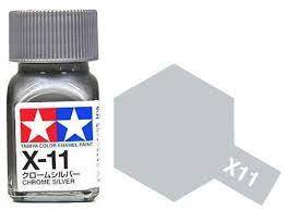 Tamiya Enamel Paint X-11 Chrome Silver