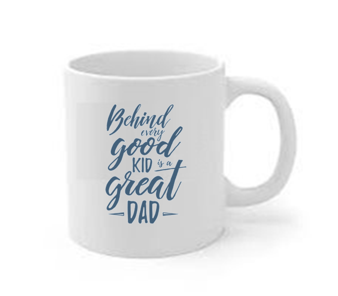 Little Africa Fathers Day Mug - Behind Every Good Kid