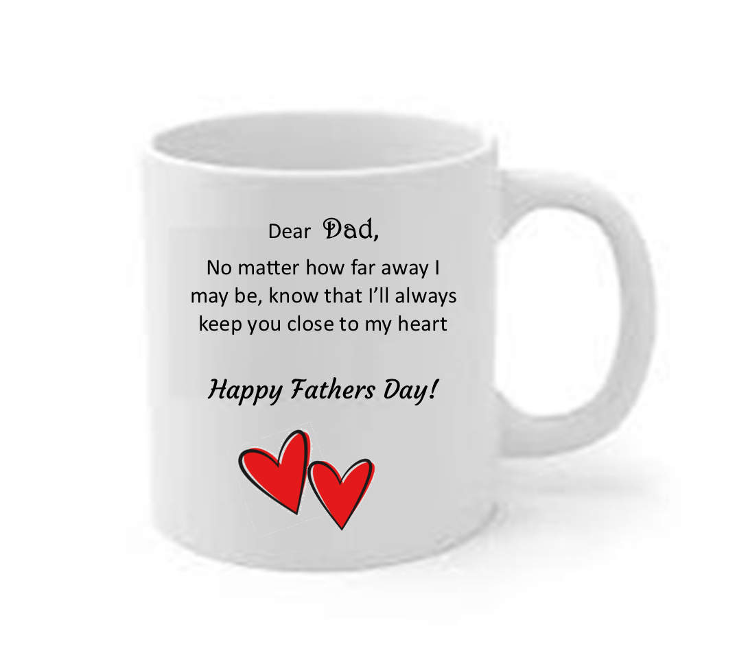 Little Africa Fathers Day Mug - Close To My Heart