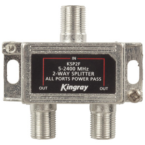 KINGRAY 2 WAY TV SPLITTER