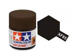 Tamiya Acrylic 10 ML Rubber Black XF-85