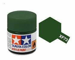Tamiya Acrylic 10 ml D- Green XF-73