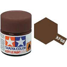 Tamiya Acrylic Paint 10ml Nato Brown XF-68