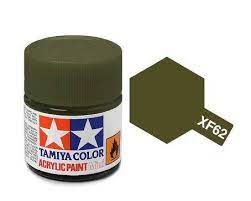 Tamiya Acrylic 10ml Olive Drab XF-62