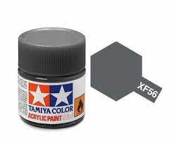 Tamiya Acrylic 10ml Metallic Grey xf-56