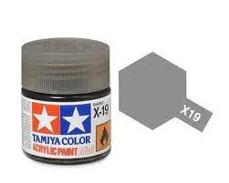 Tamiya Acrylic Paint 10ml X-19 Smoke