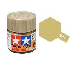 Tamiya Acrylic 10ml X-31 Titanium Gold