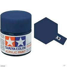 Tamiya Acrylic 10ml  X-3 ROYAL BLUE