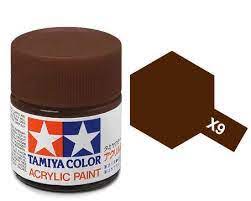 Tamiya Acrylic Paint 10ml Brown  X-9