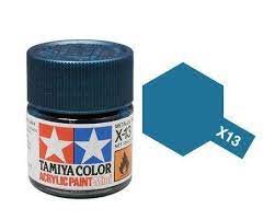 Tamiya Acrylic 10ml Metallic Blue  X-13