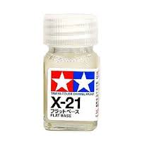 Tamiya Enamel Paint  X-21 Flat Base