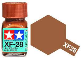 Tamiya  Enamel Paint XF-28 Dark Copper