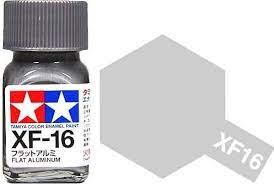 Tamiya Enamel Paint XF-16 Flat Aluminum