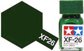 Tamiya  Enamel Paint XF-26 Deep Green