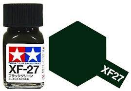 Tamiya  Enamel Paint XF-27 Black Green