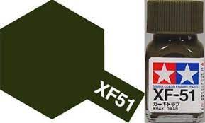 Tamiya  Enamel Paint XF-51 Khaki Drab